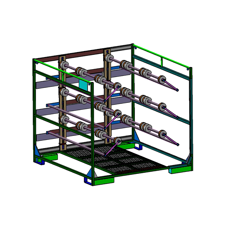 CAD Zeichnung Ladungsträger GMT GmbH