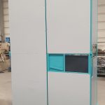 Ladungsträger für Autobatterieabdeckungen